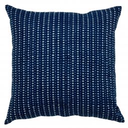 Nagina-Nisha Reversible Pillow Cover - Indigo